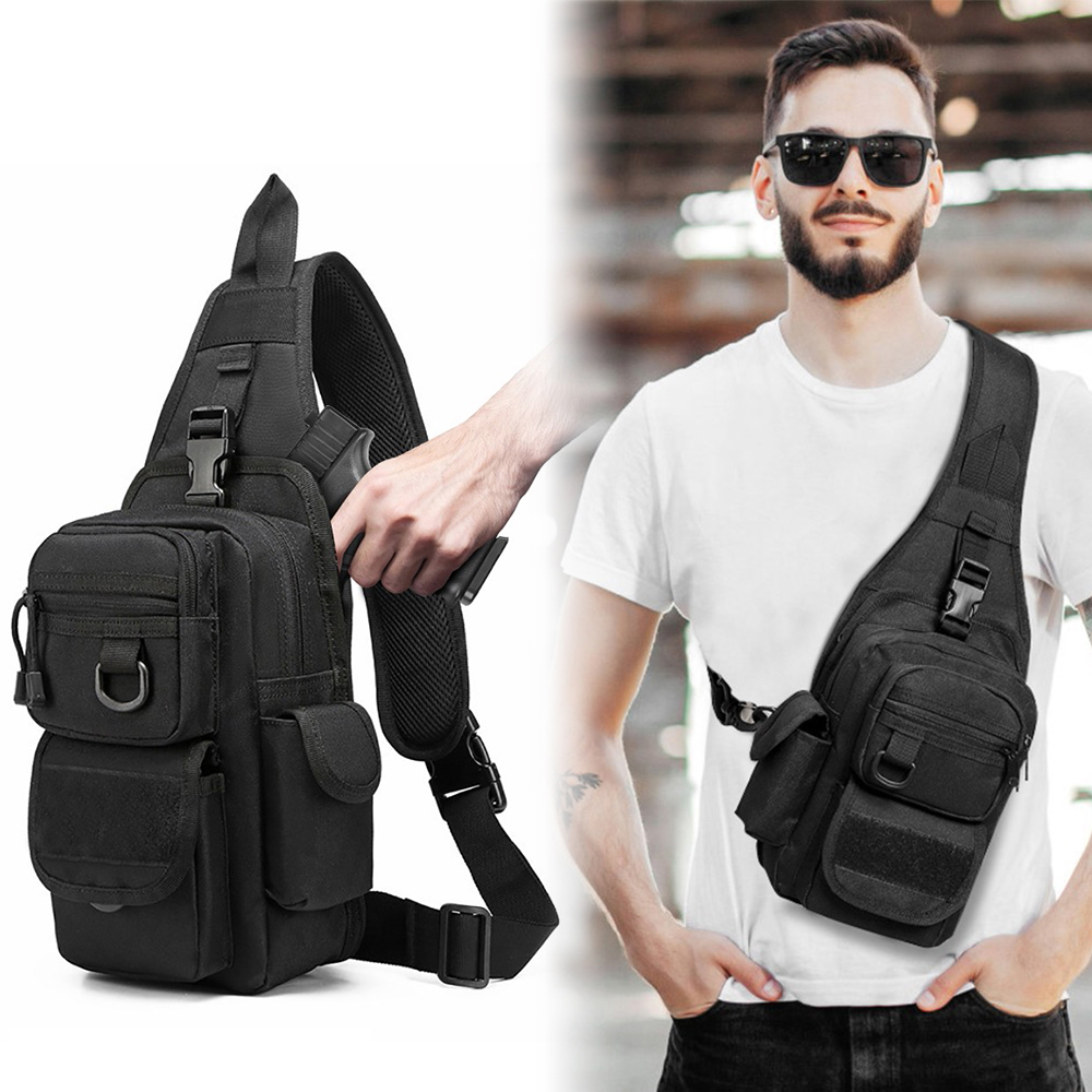 Edc Concealed Carry Backpack - Bolsa tática para pistola, bolsa de