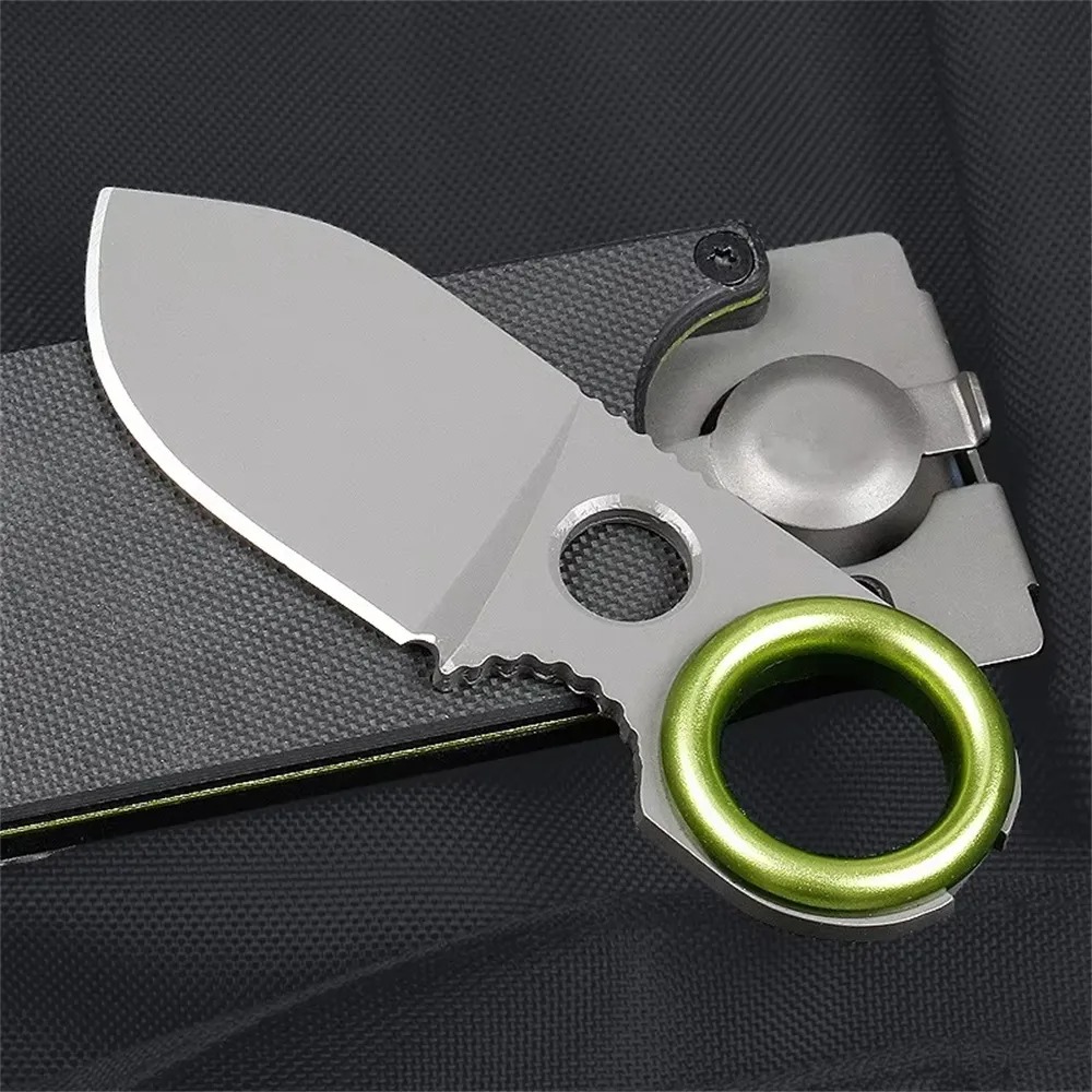 Edc Pocket Carry Fixed Blade - Mini Faca de Lâmina Fixa EDC