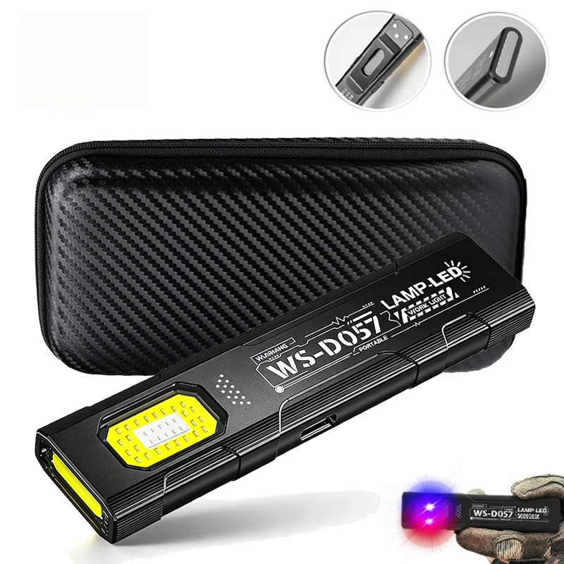Keychain Flashlight - Lanterna LED de Chaveiro Recarregável USB-C