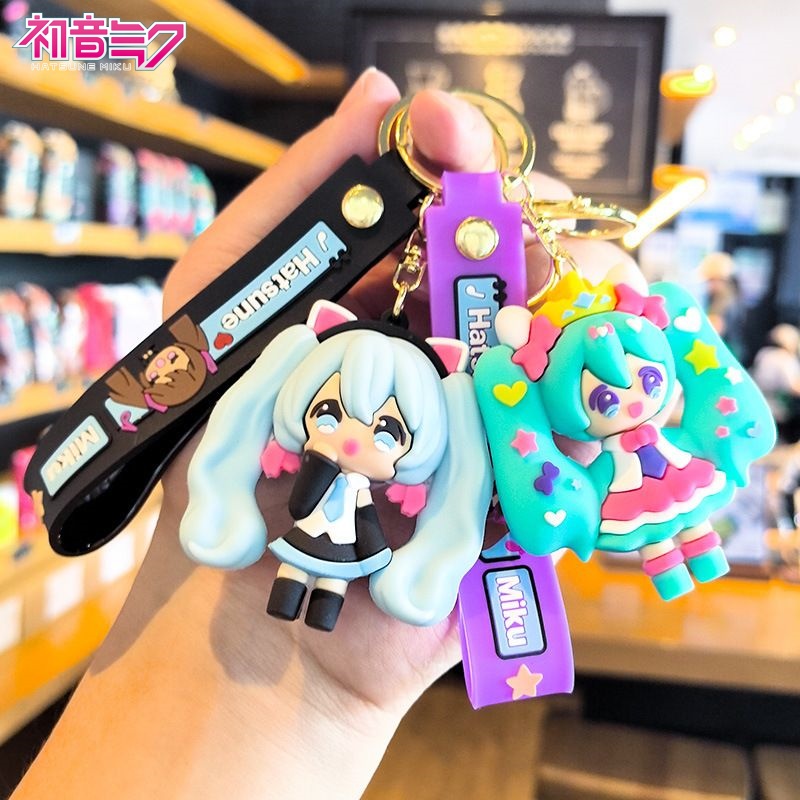 Carabiner Keychain - Chaveiro Hatsune Miku: Boneca de Anime