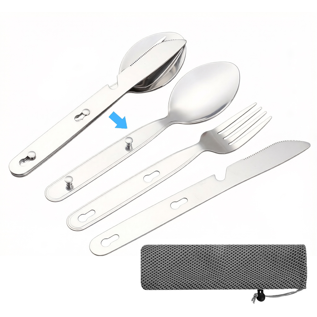 Edc Everyday Carry Knives - Conjunto de 3 Peças de Talheres