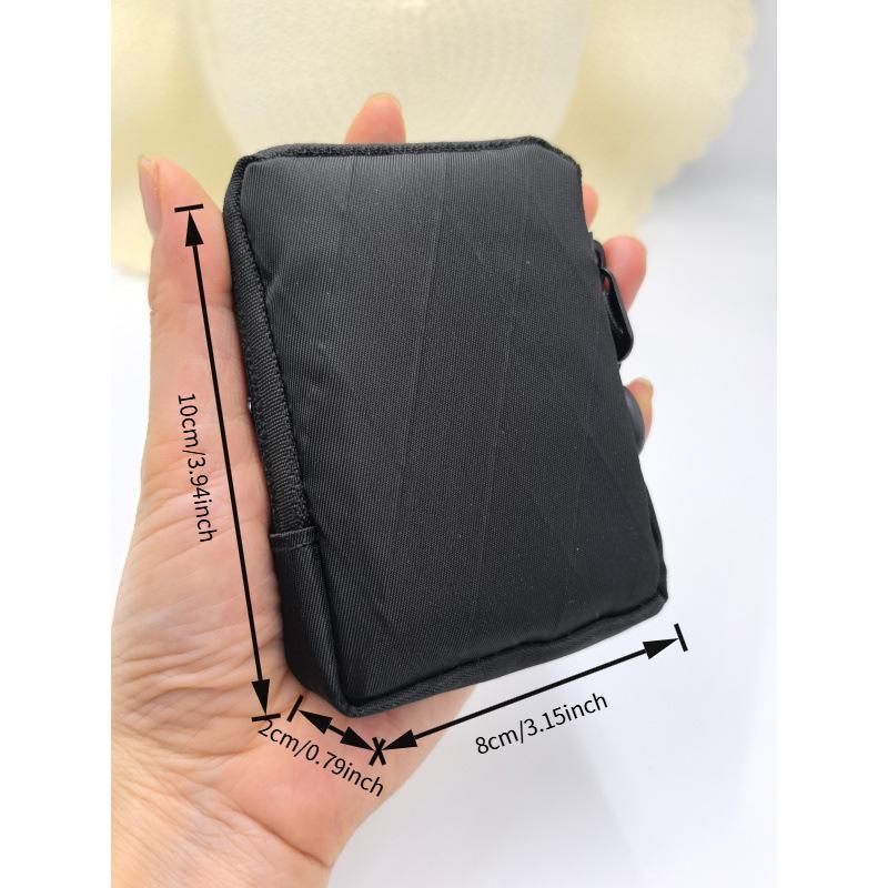 Edc Carry Coins - Mini Bolsa EDC Resistente ao Uso,