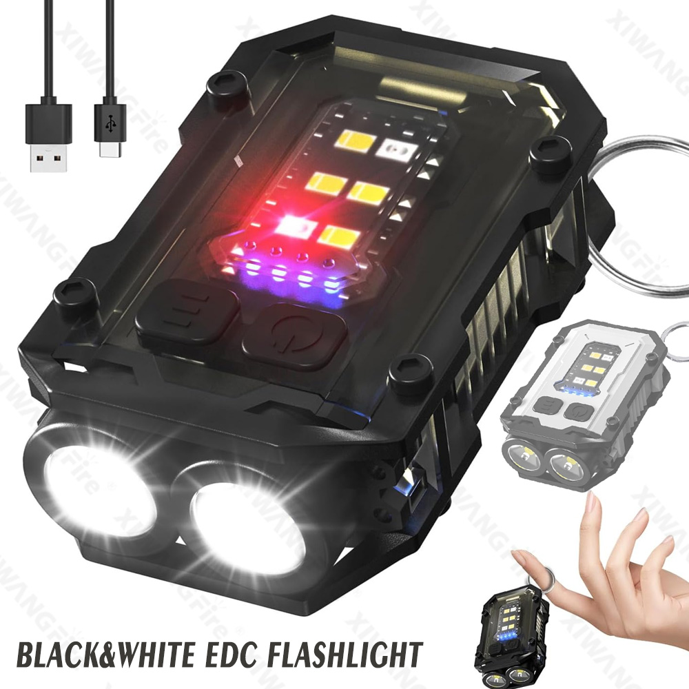 Keychain Flashlight - Mini lanterna com chaveiro cob, tocha