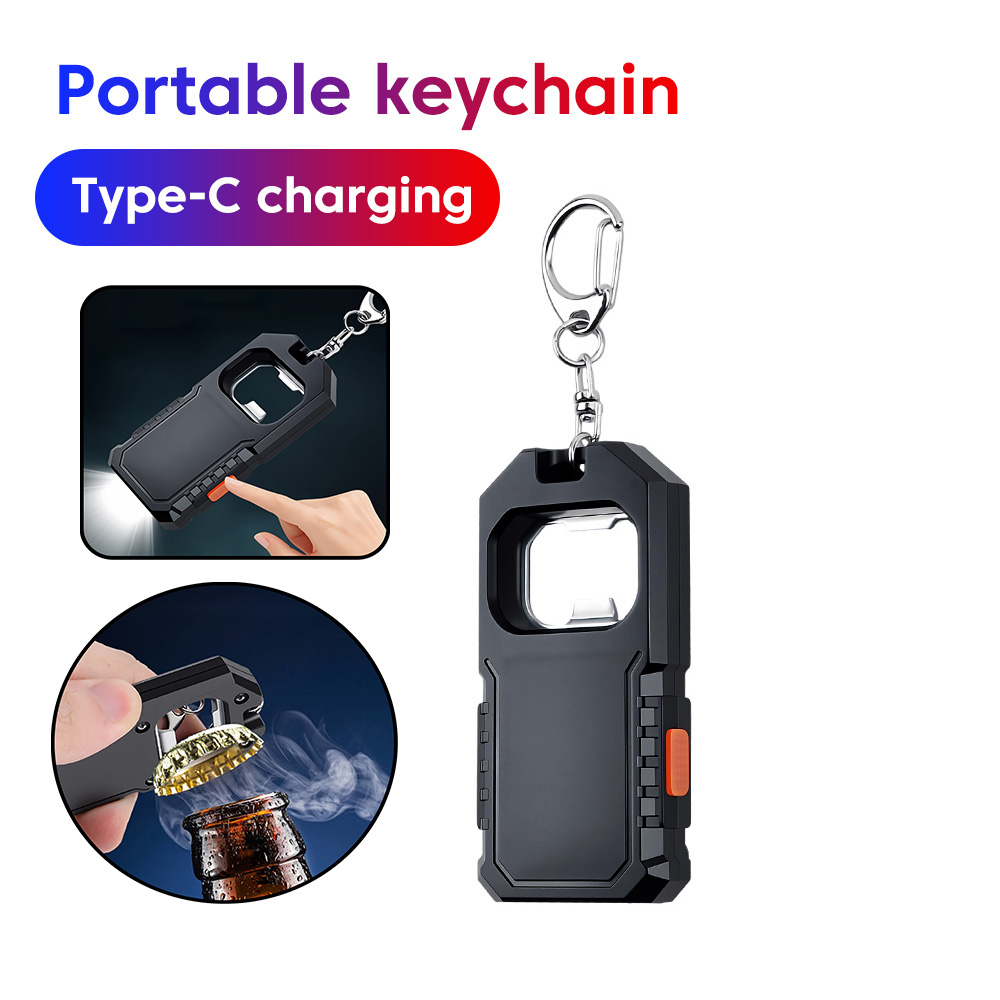 Keychain Flashlight - Lanterna Multifuncional para Chaveiro, Portátil, com
