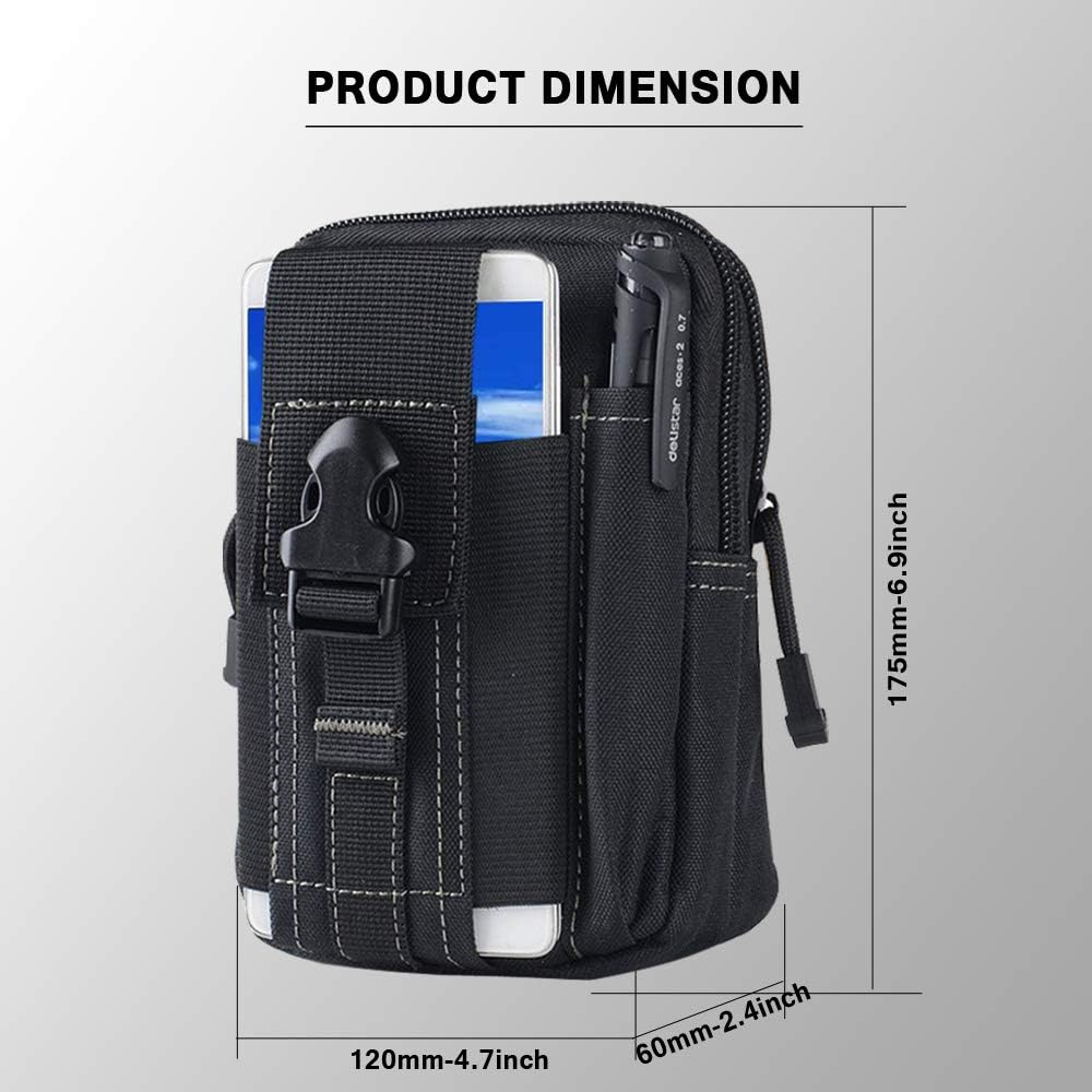 Bolsa tática molle para cinto, - Edc Concealed Carry Belt avaliação e preço