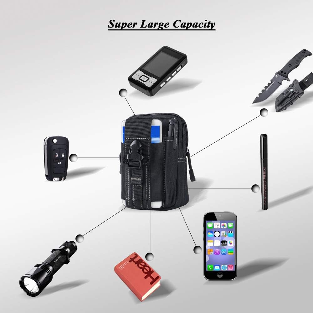 Bolsa tática molle para cinto, - Edc Concealed Carry Belt avaliação e preço