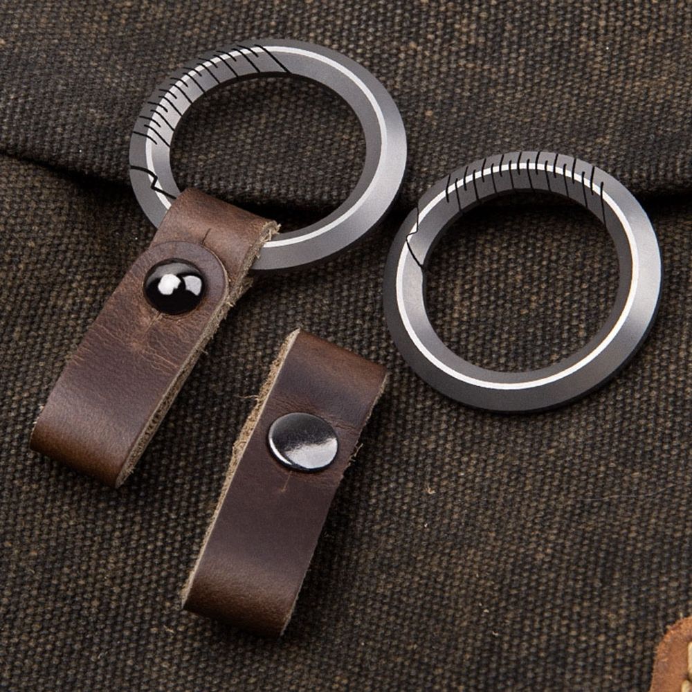 Liga de titânio couro cinto fi - Edc Concealed Carry Belt avaliação e preço