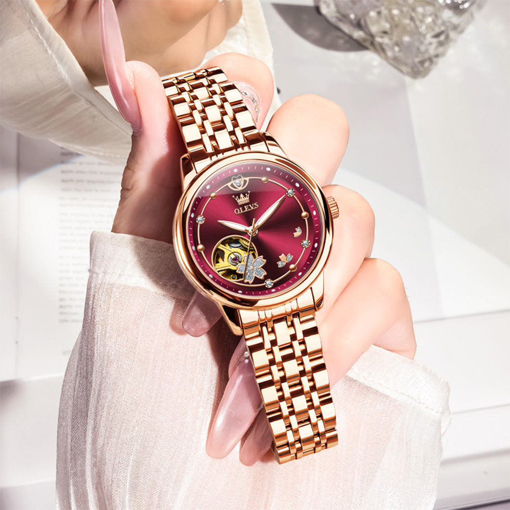 Rosa de ouro vinho vermelho lu - Watch Winder Compact avaliação e preço