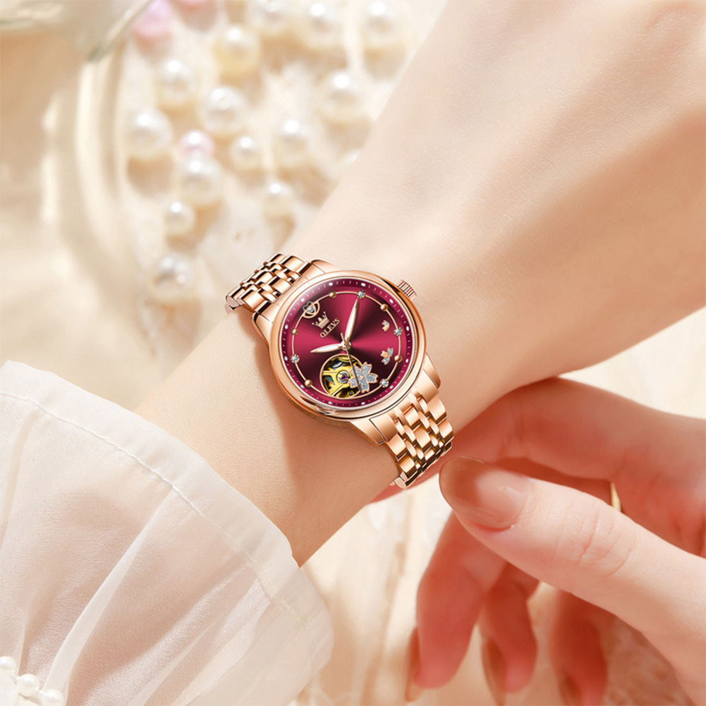 Rosa de ouro vinho vermelho lu - Watch Winder Compact avaliação e preço