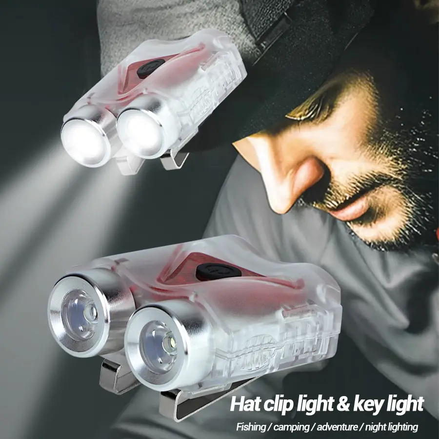 Farol led mãos-livres recarreg - Keychain Flashlight avaliação e preço