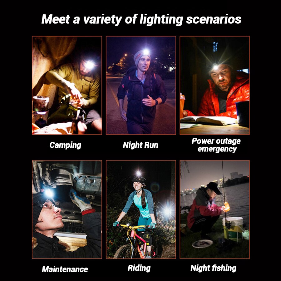 Farol led mãos-livres recarreg - Keychain Flashlight avaliação e preço
