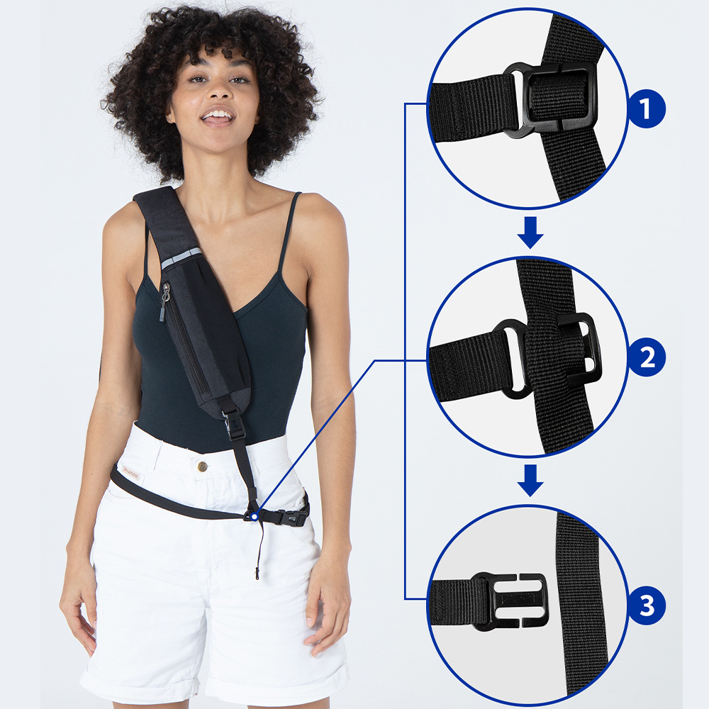 Waterfly crossbody sling saco  - Edc Carry Bag avaliação e preço