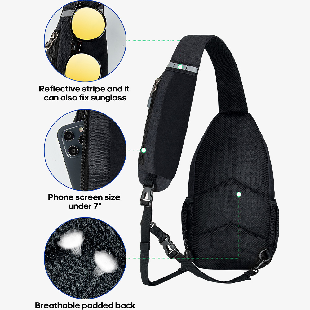 Waterfly crossbody sling saco  - Edc Carry Bag avaliação e preço