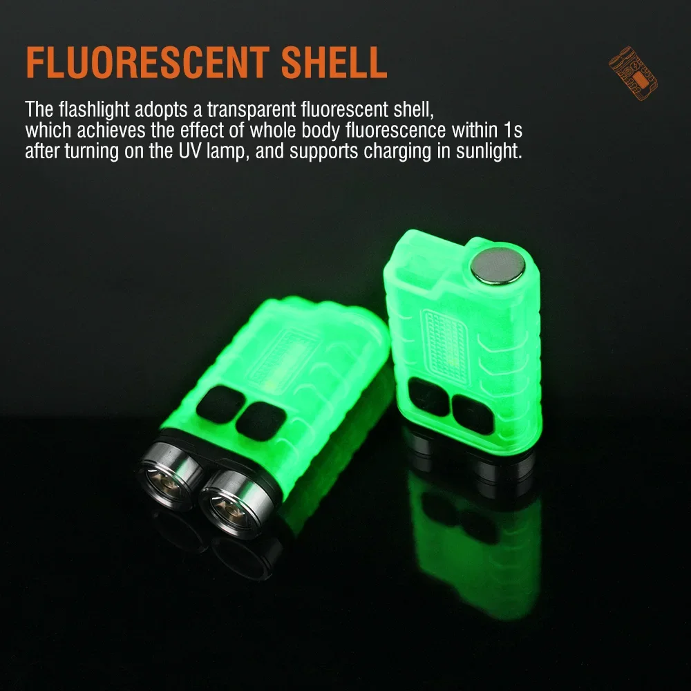 Lanterna LED Portátil BORUiT V - Keychain Flashlight avaliação e preço