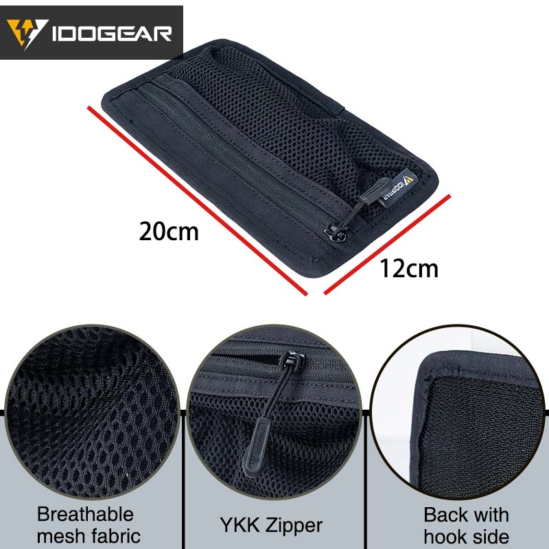 Idogear bolsa de malha tática  - Edc Carry Pouch avaliação e preço