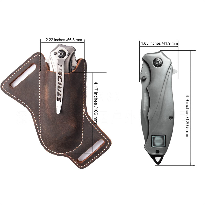 1pc facas de couro bainha faca - Edc Everyday Carry Knives avaliação e preço