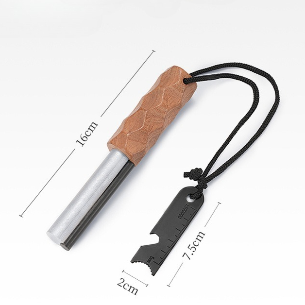 Bastão de Ignição de Magnésio  - Ferro Rod Striker avaliação e preço