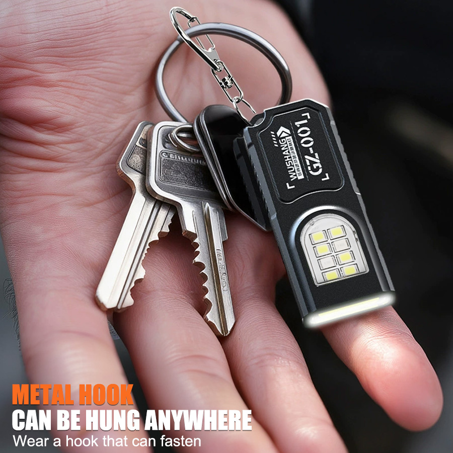Lanterna Multifuncional com Ch - Keychain Flashlight avaliação e preço