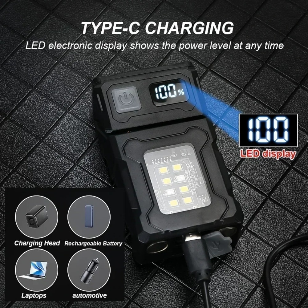180 °   Lanterna LED Rotativa  - Keychain Flashlight avaliação e preço