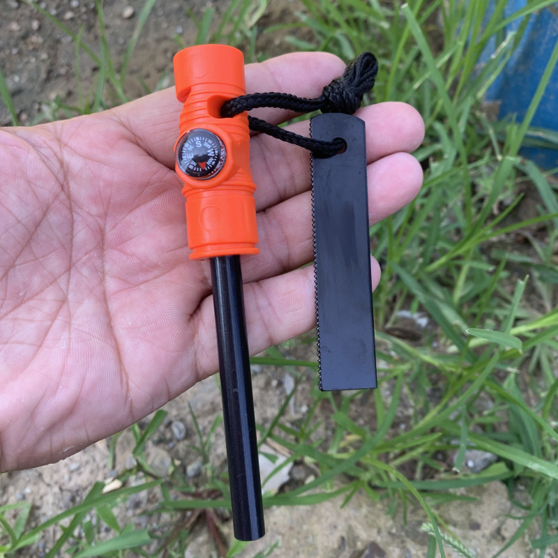 Bastão de Magnésio Multifuncio - Ferro Rod Striker avaliação e preço