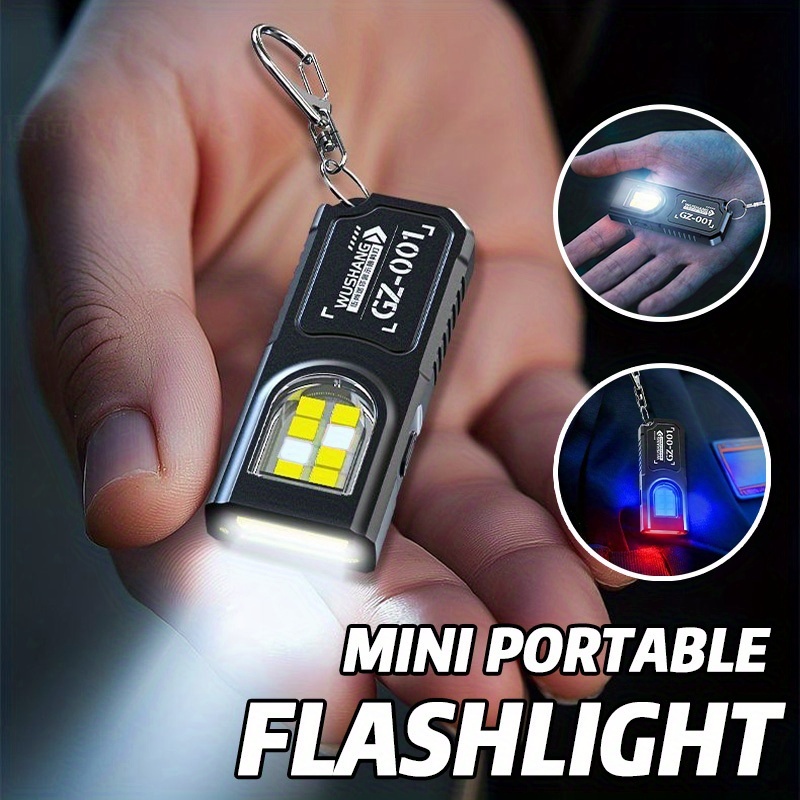 Lanterna Mini COB LED Poderosa - Keychain Flashlight avaliação e preço