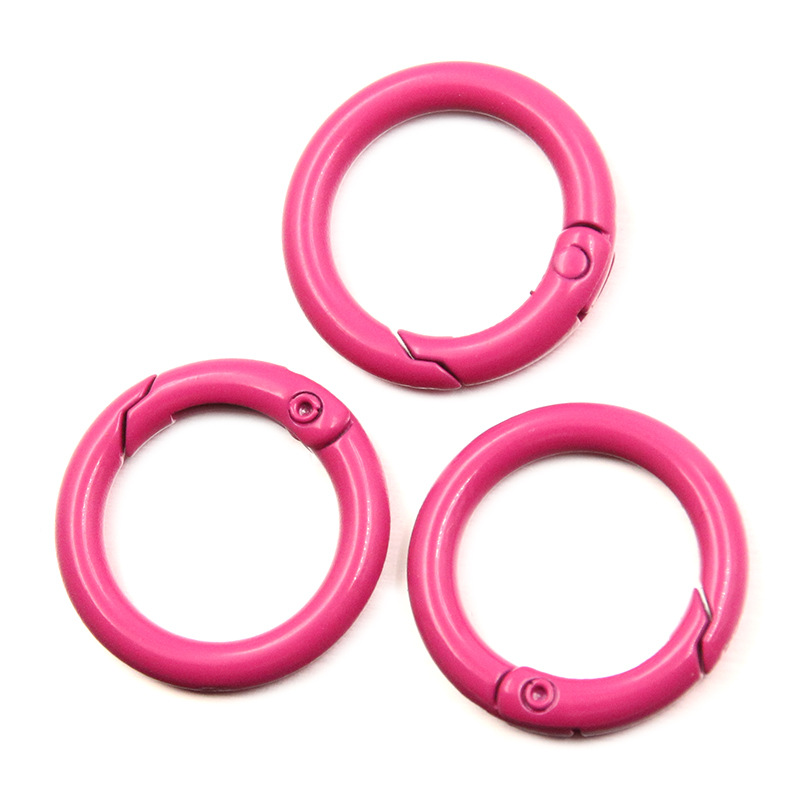 5-20 pçs colorido primavera o  - Carabiner Keychain avaliação e preço