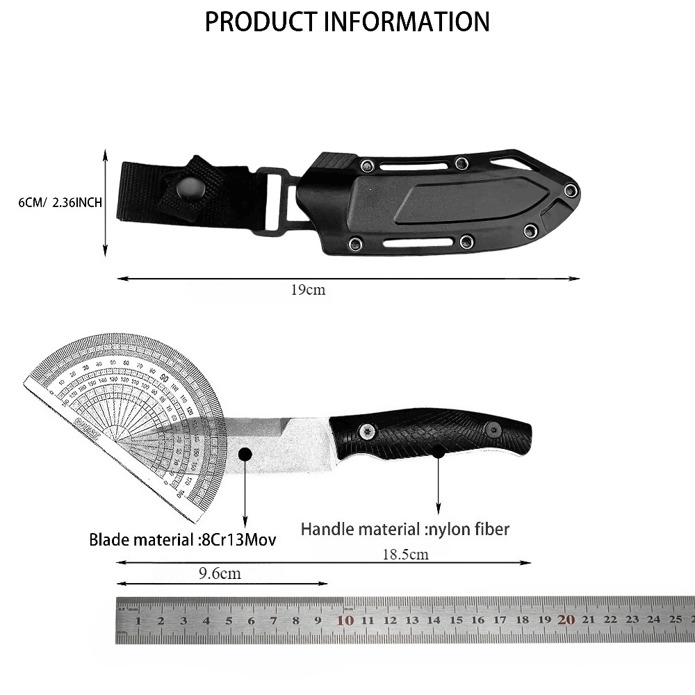 KS 1083 Faca reta pequena pret - Edc Carry Fixed Blade avaliação e preço