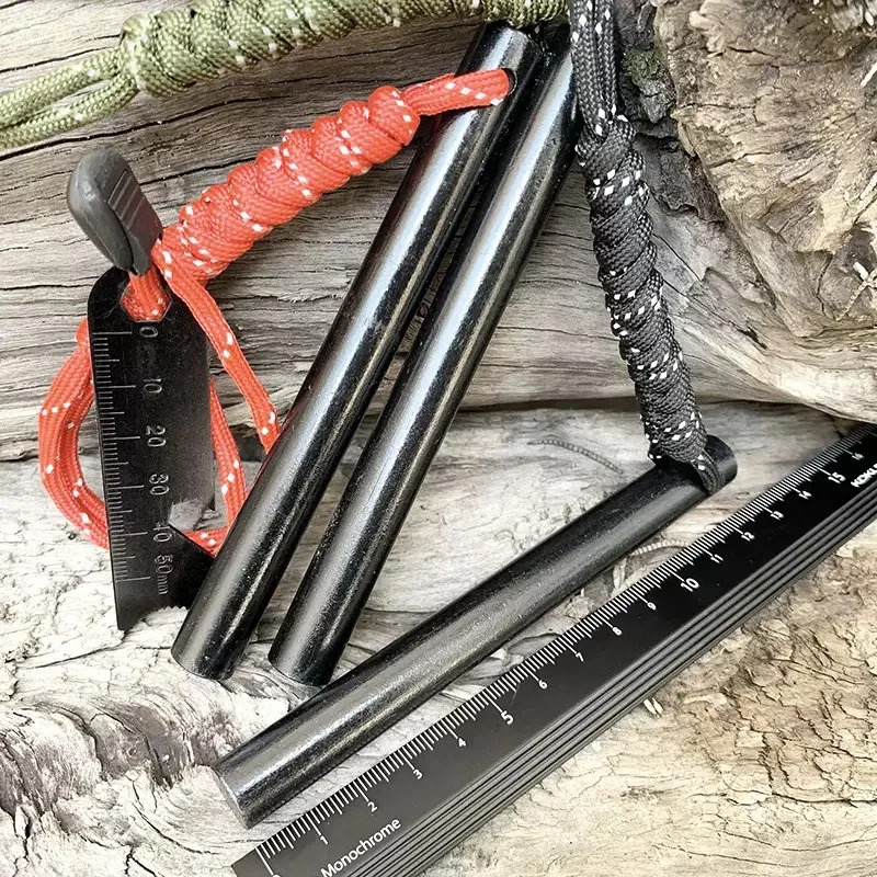 Acendedor de Fogo EDC 3 em 1 B - Ferro Rod Striker avaliação e preço