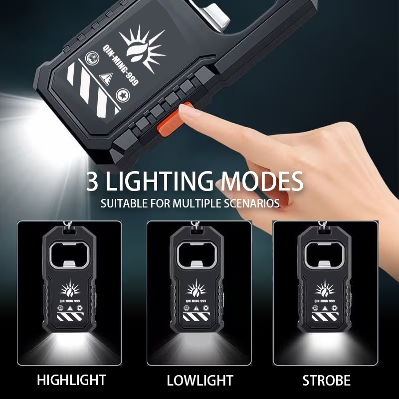 Lanterna LED COB Portátil com  - Keychain Flashlight avaliação e preço