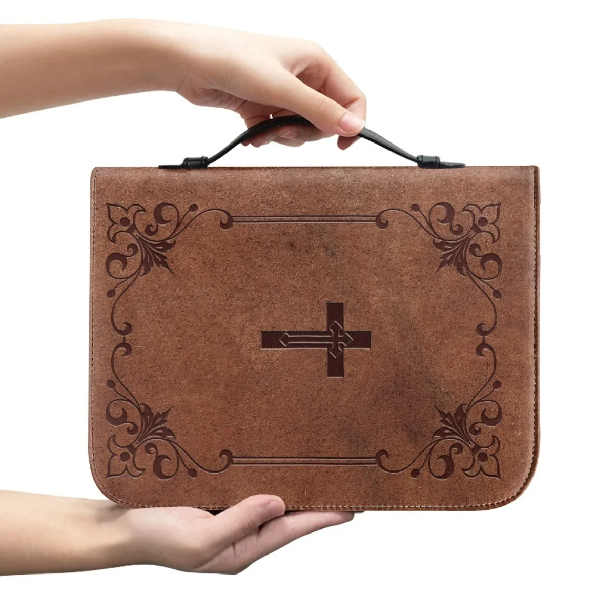 Bolsa Clássica de Couro com Es - Edc Carry Bag avaliação e preço