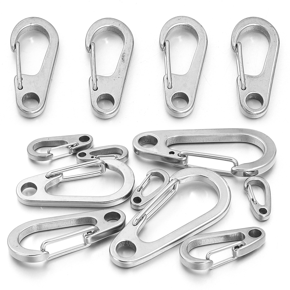 2-5 peças de mini mosquetões d - Carabiner Keychain avaliação e preço