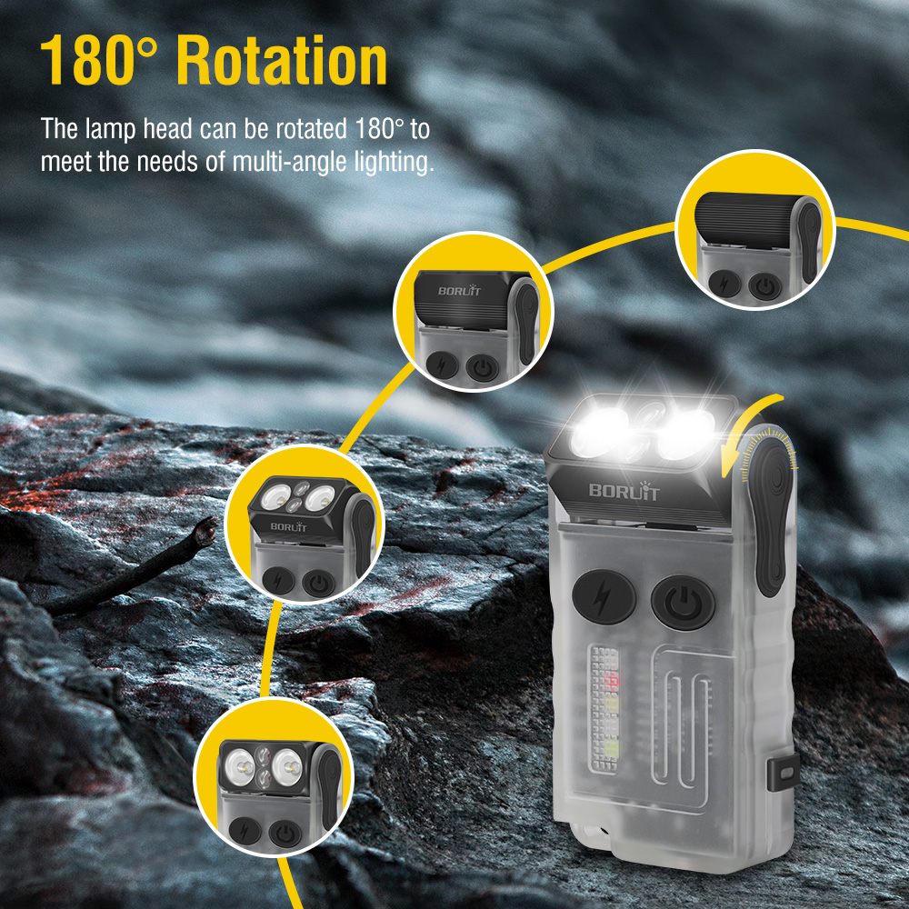 Lanterna de Trabalho LED EDC B - Keychain Flashlight avaliação e preço