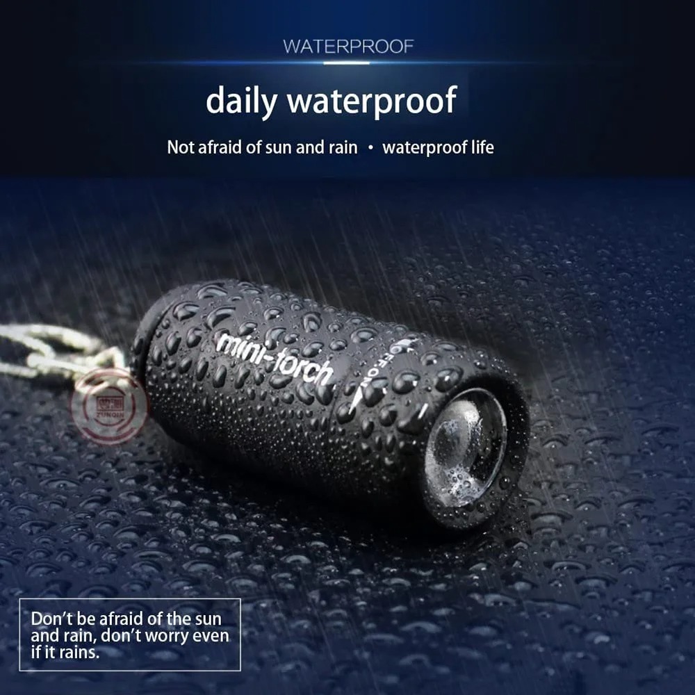 Lanterna Mini Recarregável USB - Keychain Flashlight avaliação e preço