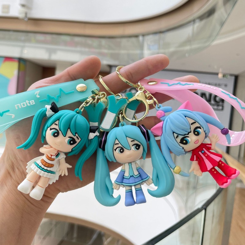 Chaveiro Hatsune Miku Novo Cri - Carabiner Keychain avaliação e preço