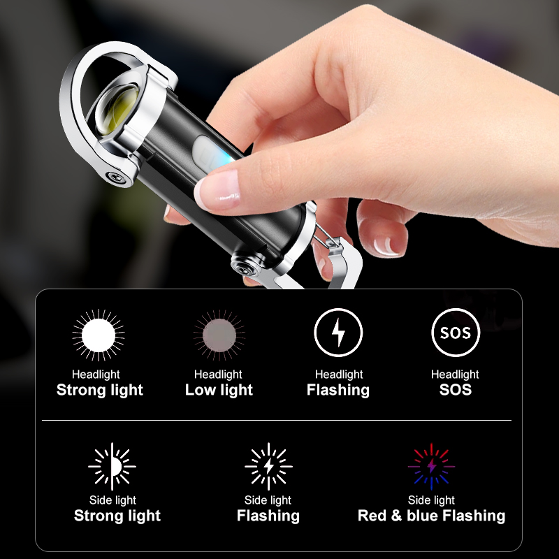 Mini chaveiro lanterna multifu - Keychain Flashlight avaliação e preço