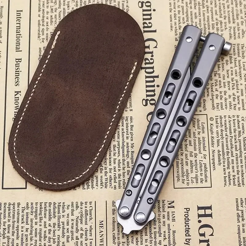 Capa de couro para faca pequen - Edc Pocket Carry Fixed Blade avaliação e preço