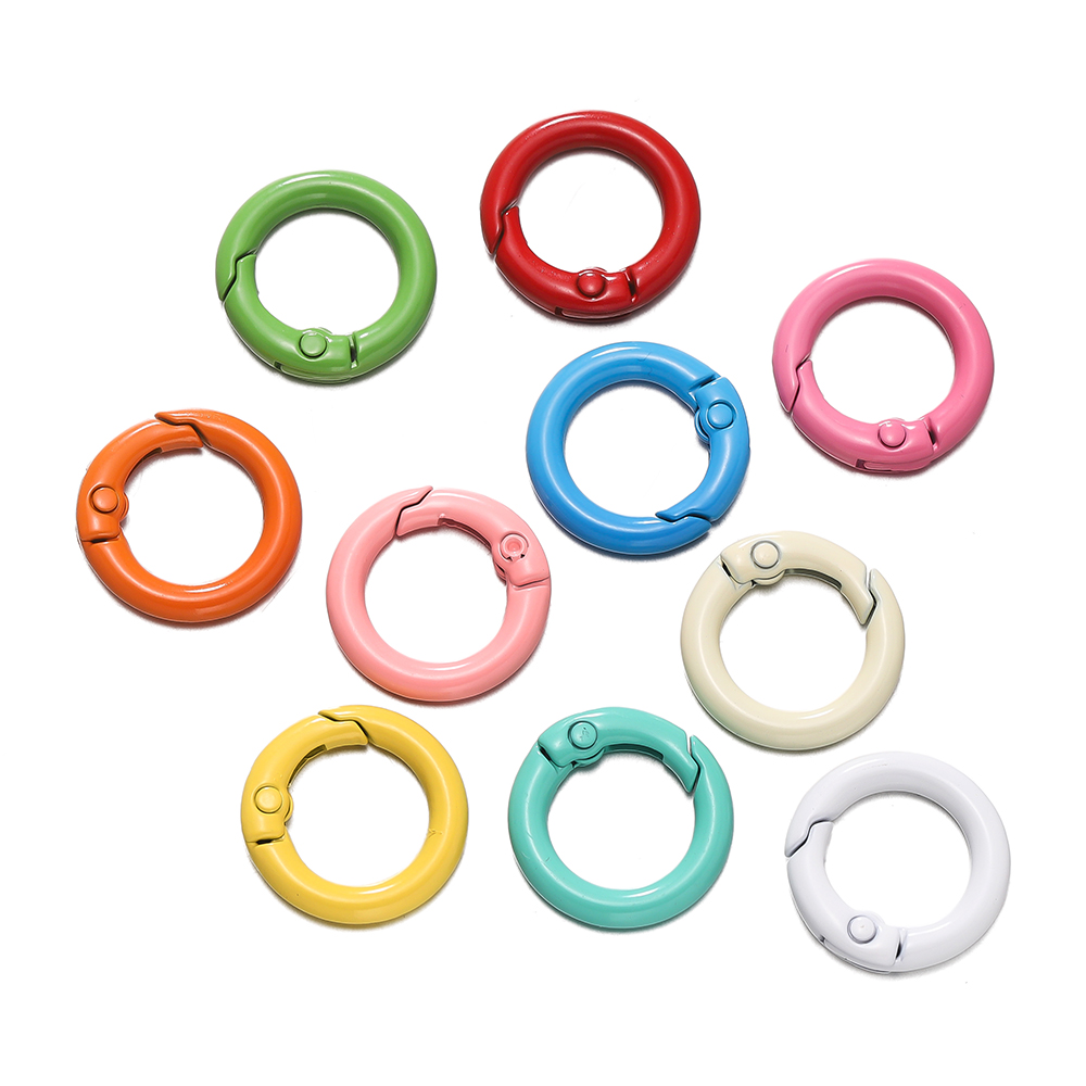 2/5 unidades/lotes metal redon - Carabiner Keychain avaliação e preço