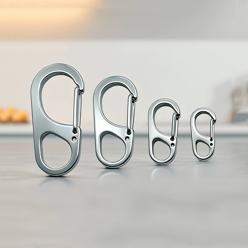 5 Peças Mosquetões Mini D3S de - Carabiner Keychain avaliação e preço