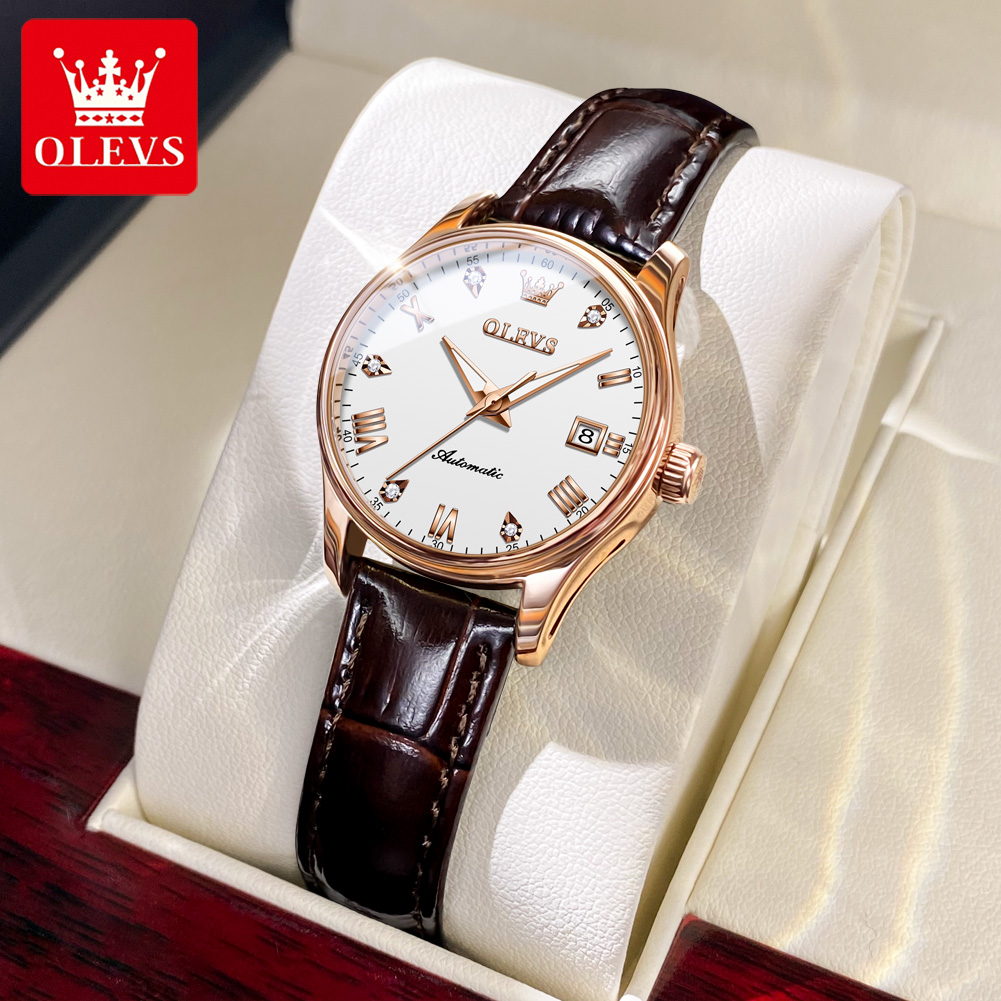 OLEVS-Relógio de pulso luminos - Watch Winder Compact avaliação e preço