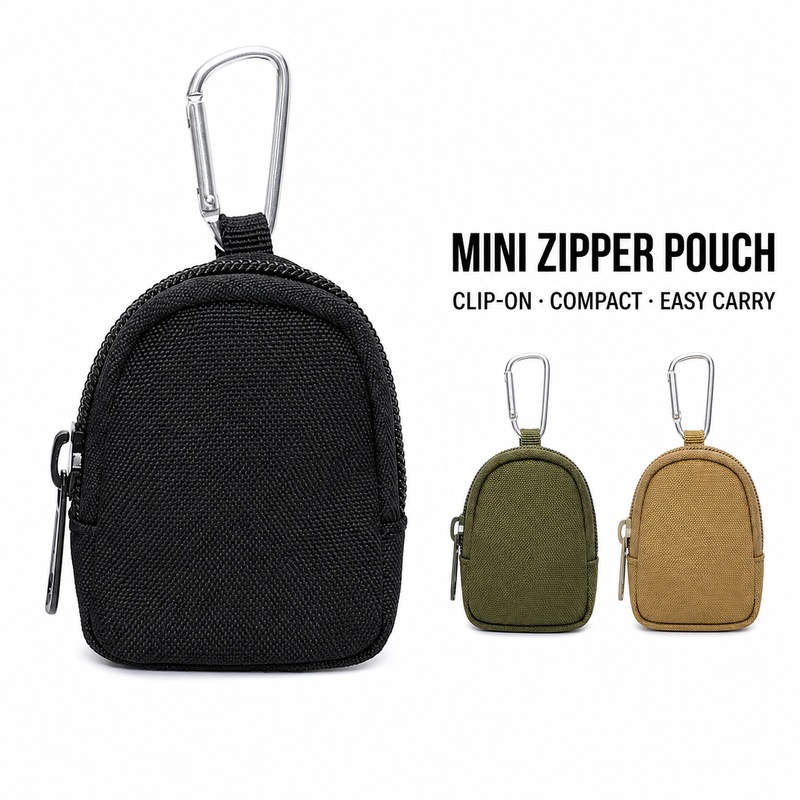 Mini Bolsa com Zíper para Chav - Edc Carry Coins avaliação e preço