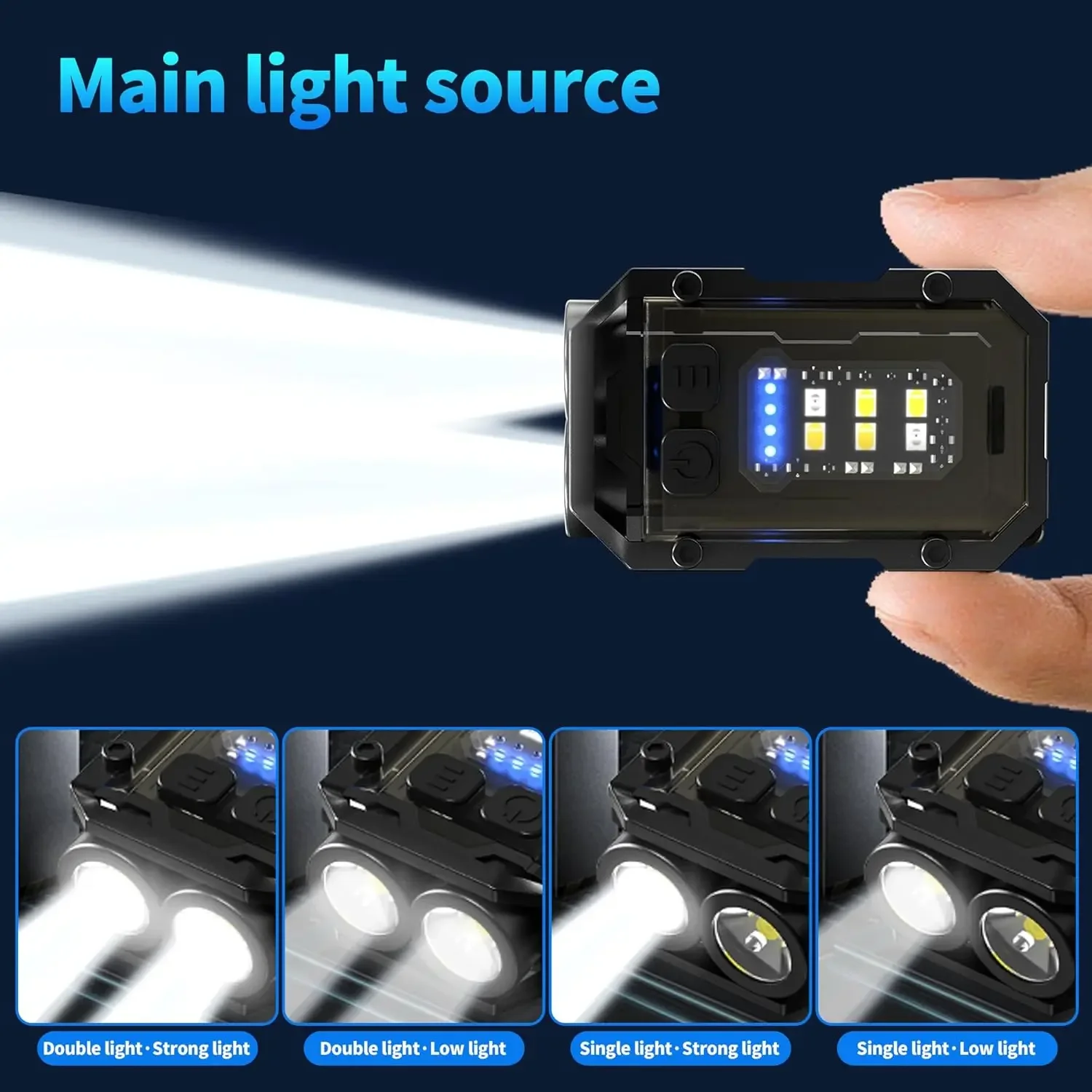 Mini lanterna com chaveiro cob - Keychain Flashlight avaliação e preço