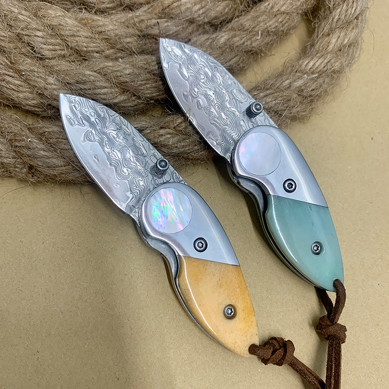 Faca de Bolso Mini RHON com Ab - Edc Pocket Carry Fixed Blade avaliação e preço