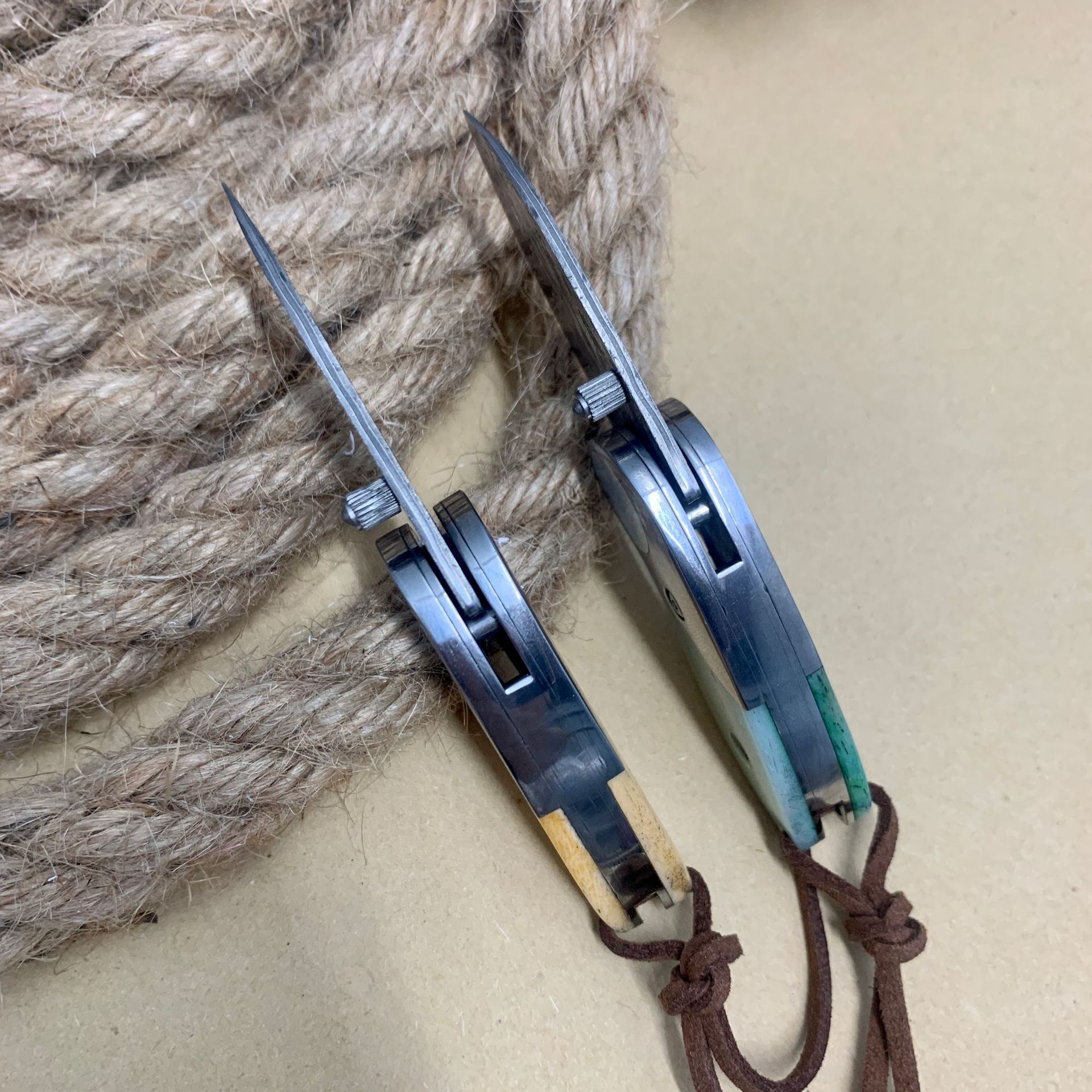 Faca de Bolso Mini RHON com Ab - Edc Pocket Carry Fixed Blade avaliação e preço