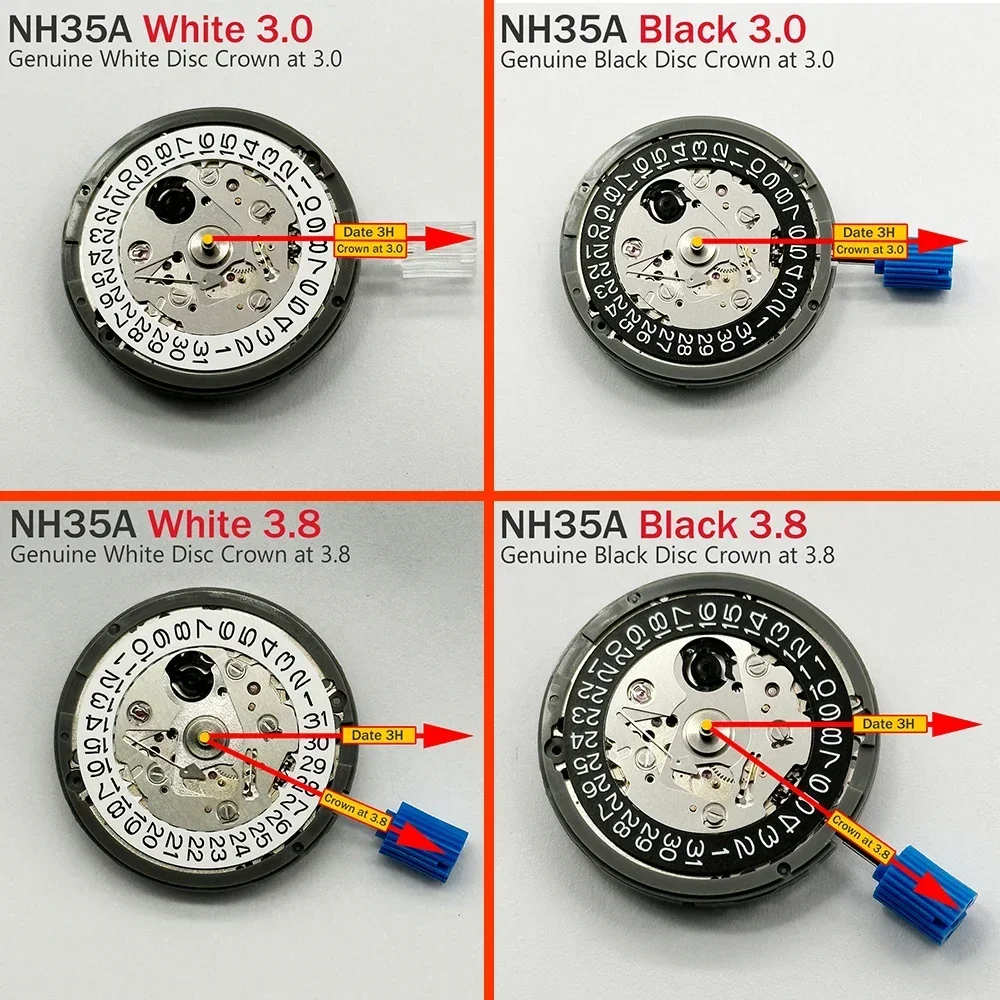 Japão genuíno nh35 movimento m - Watch Winder Compact avaliação e preço