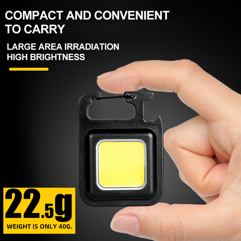 Lanterna Mini COB Super Brilha - Keychain Flashlight avaliação e preço
