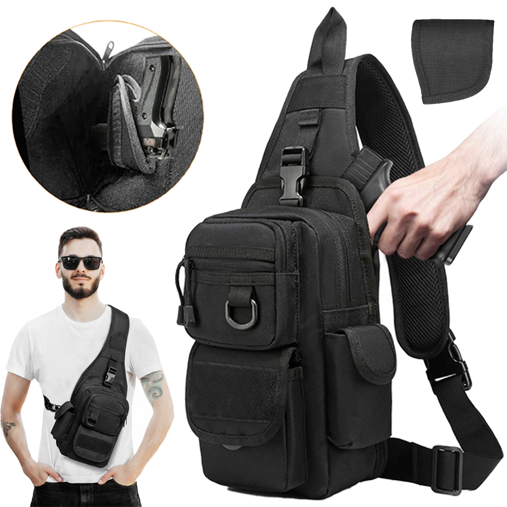 Bolsa Tática para Pistola, Bol - Edc Concealed Carry Backpack avaliação e preço