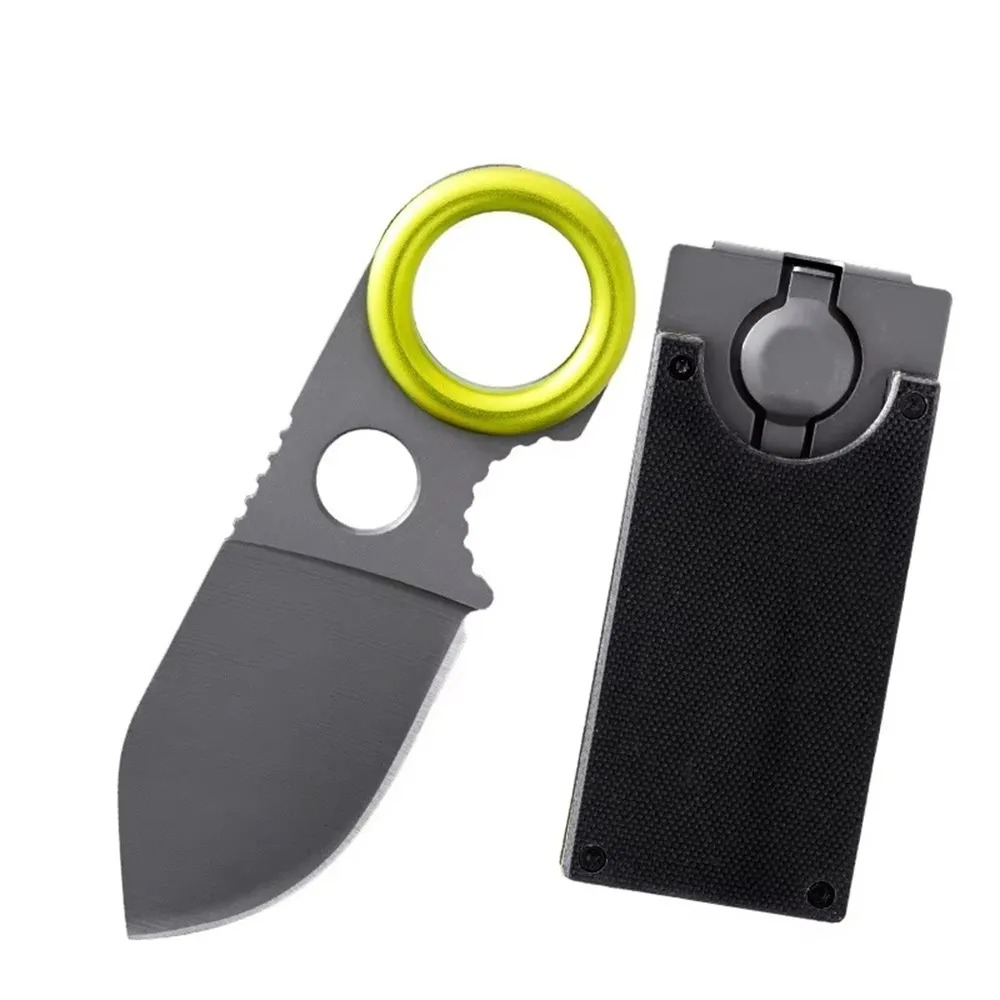 Mini Faca de Lâmina Fixa EDC e - Edc Pocket Carry Fixed Blade avaliação e preço