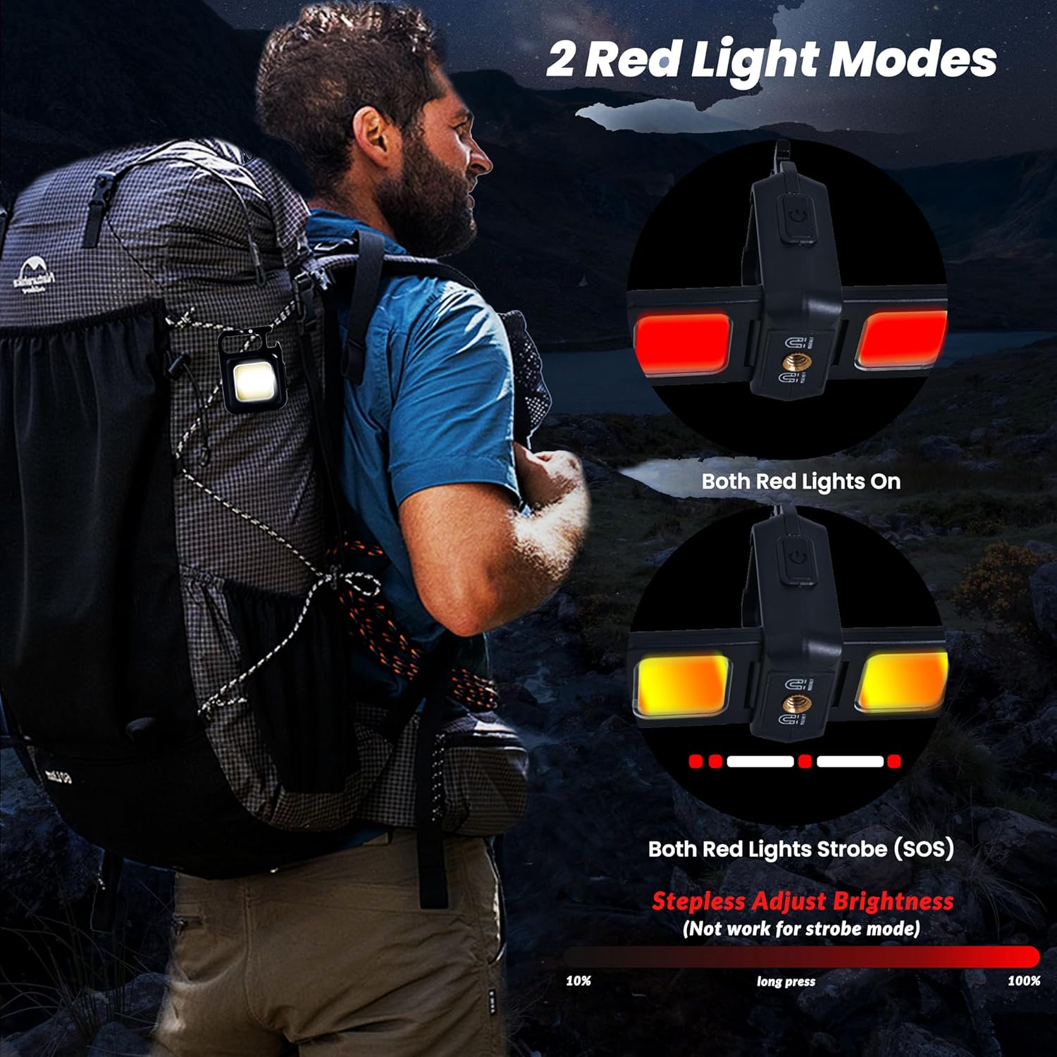 Mini lanterna chaveiro luz COB - Keychain Flashlight avaliação e preço